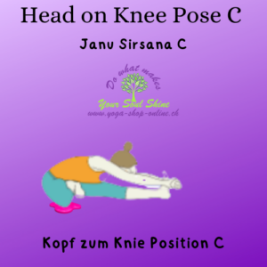 Kopf zum Knie Position C