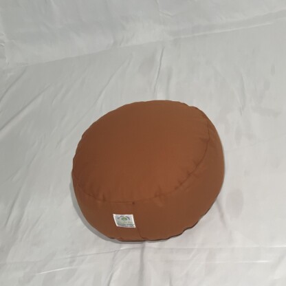 Brown meditation cushion organic