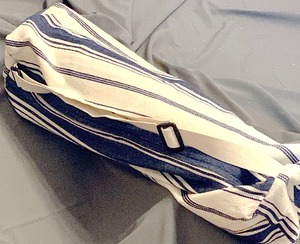 Yoga bag striped maritime